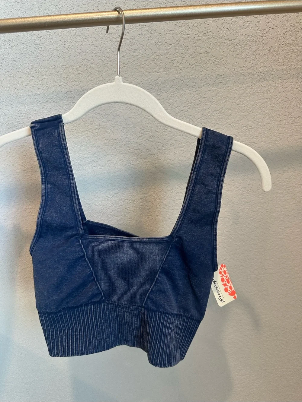 Free People good karma Scoop Bralette - Navy Blue